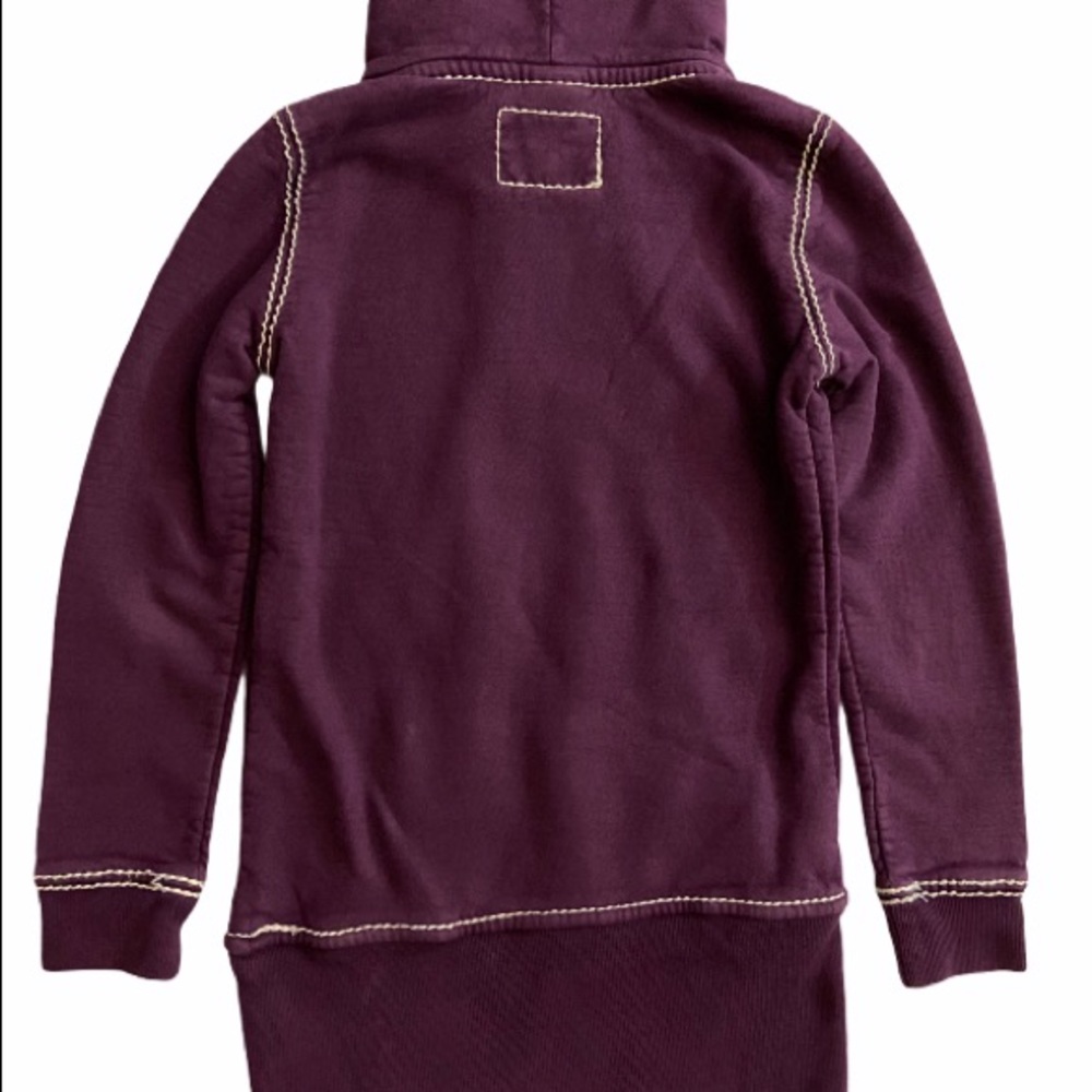 True Religion Girls Purple Hoodie Dress size-M - Picture 2 of 6